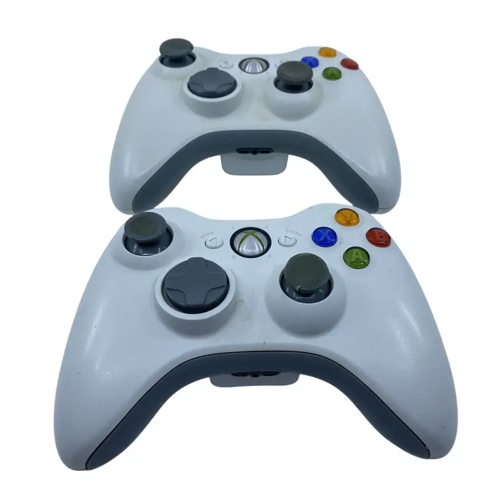 Microsoft Xbox 360 20GB Console System Tested & Working + Controllers + 12 Games